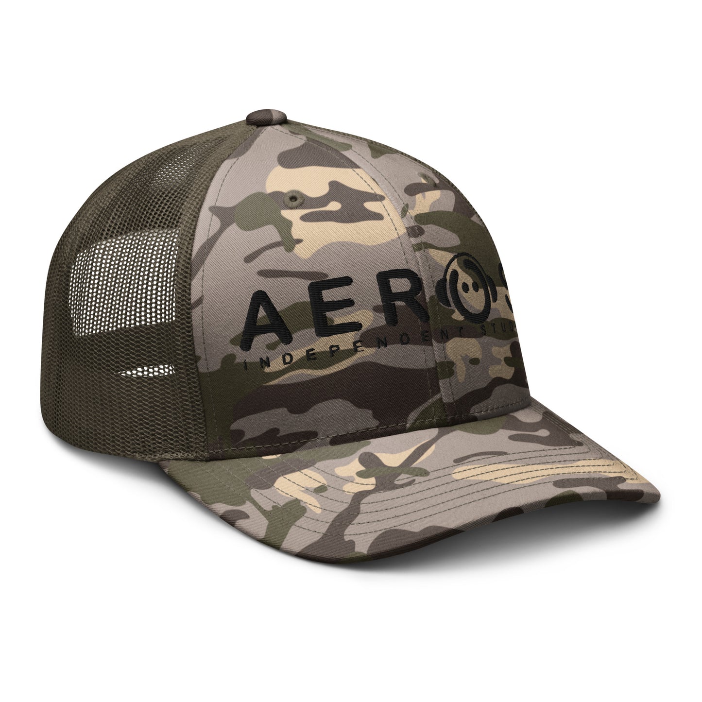 Aeros Camo Trucker Hat