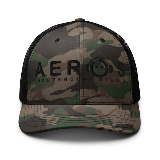 Aeros Camo Trucker Hat