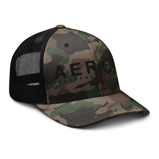 Aeros Camo Trucker Hat