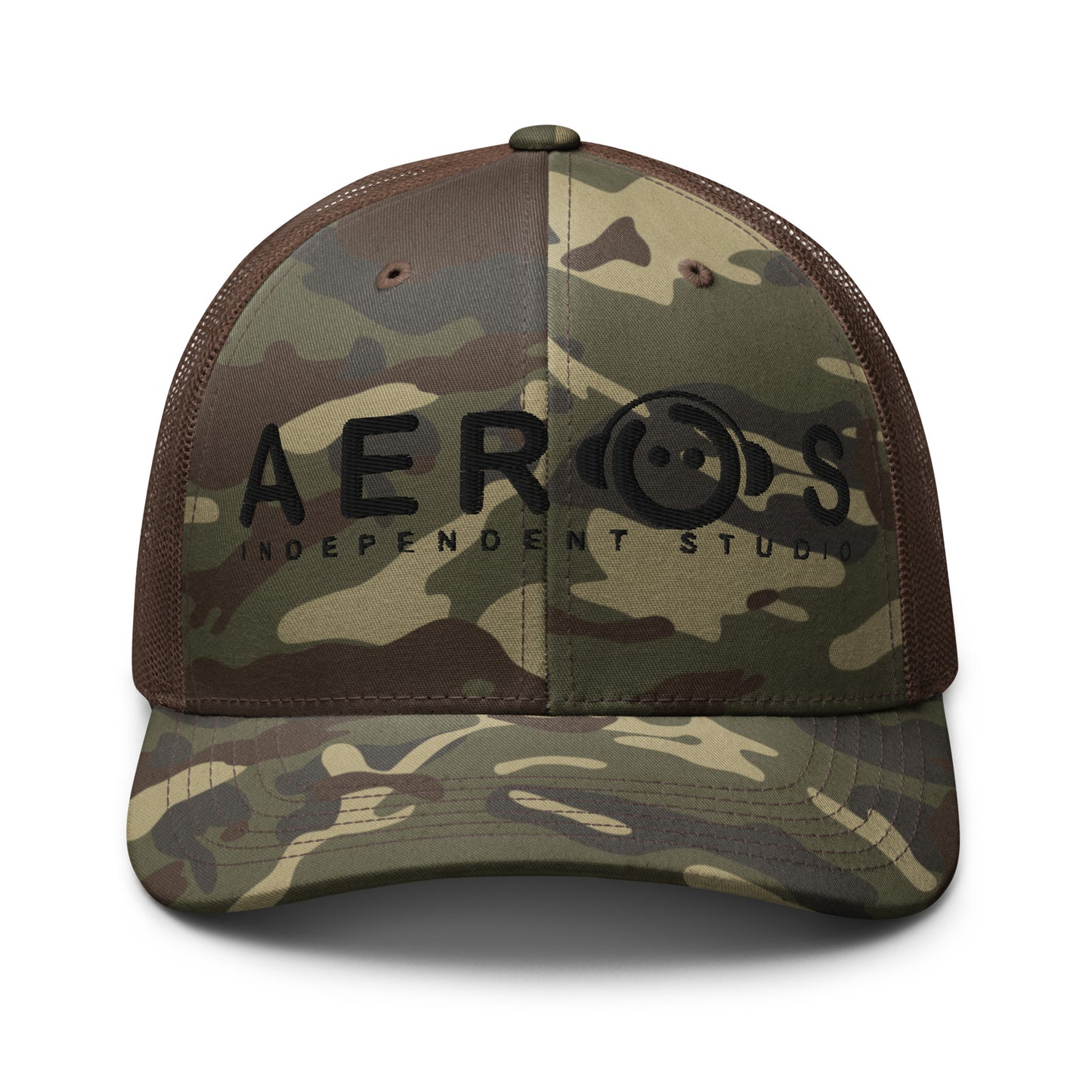 Aeros Camo Trucker Hat