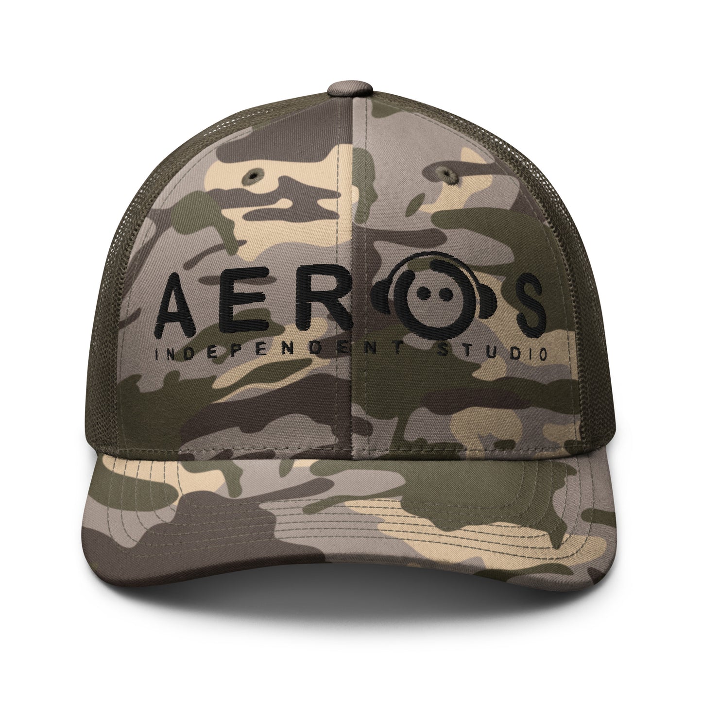 Aeros Camo Trucker Hat